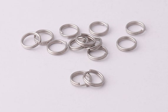 5mm Jump Rings 200pcs Stainless Steel Jump Rings for Jewelry Making Earring  Findings 