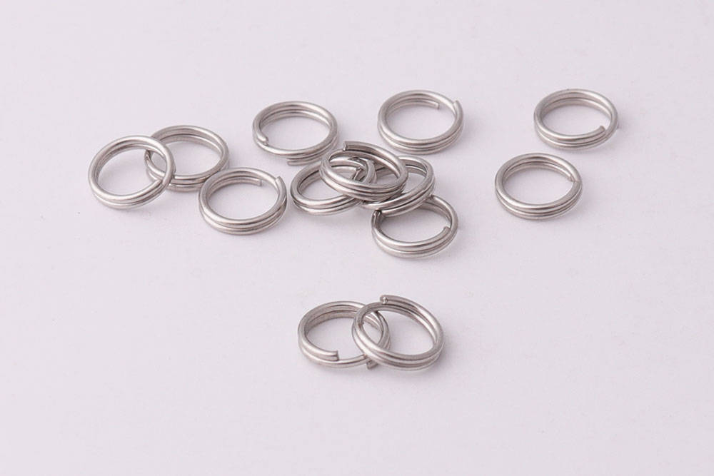 200pcs 5mm Double Jump Rings Split Rings Silver Jump Ring Bulk Etsy