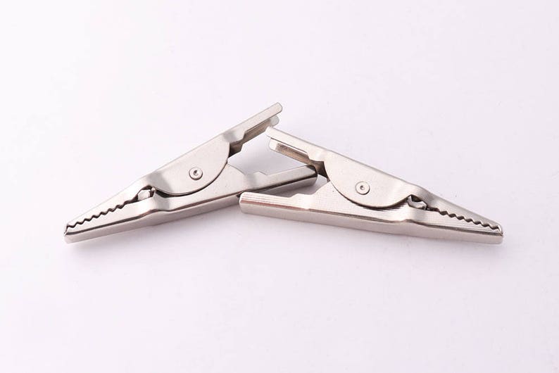 20pcs Alligator clips with teeth Alligator Clamps With Hole Etsy