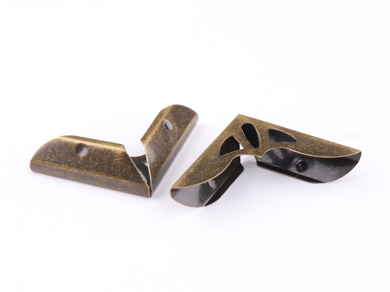 Bronze Corner Protector Metal Book Corners Album Frame Corner Hollowing ...