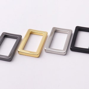 Rectangle Rings 1inch 25mminner Rectangular Buckles - Etsy