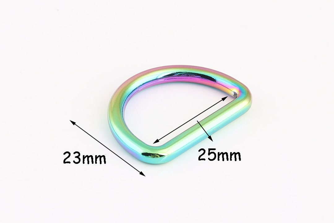 Color D Rings 4pcs Rainbow D-rings 1