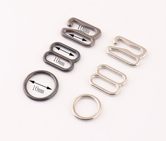 20pcs Stainless Steel Blank Shoe Clips DIY Crafts Folding Buckles Findings  Accessories (Large Size)