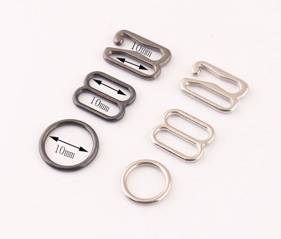 Bra Clasp Bra Adjustment Buckle Bra Strap Slider G Hooks for Swimwear or Bra  Making Condole Belt Buckle 20sets -  Canada