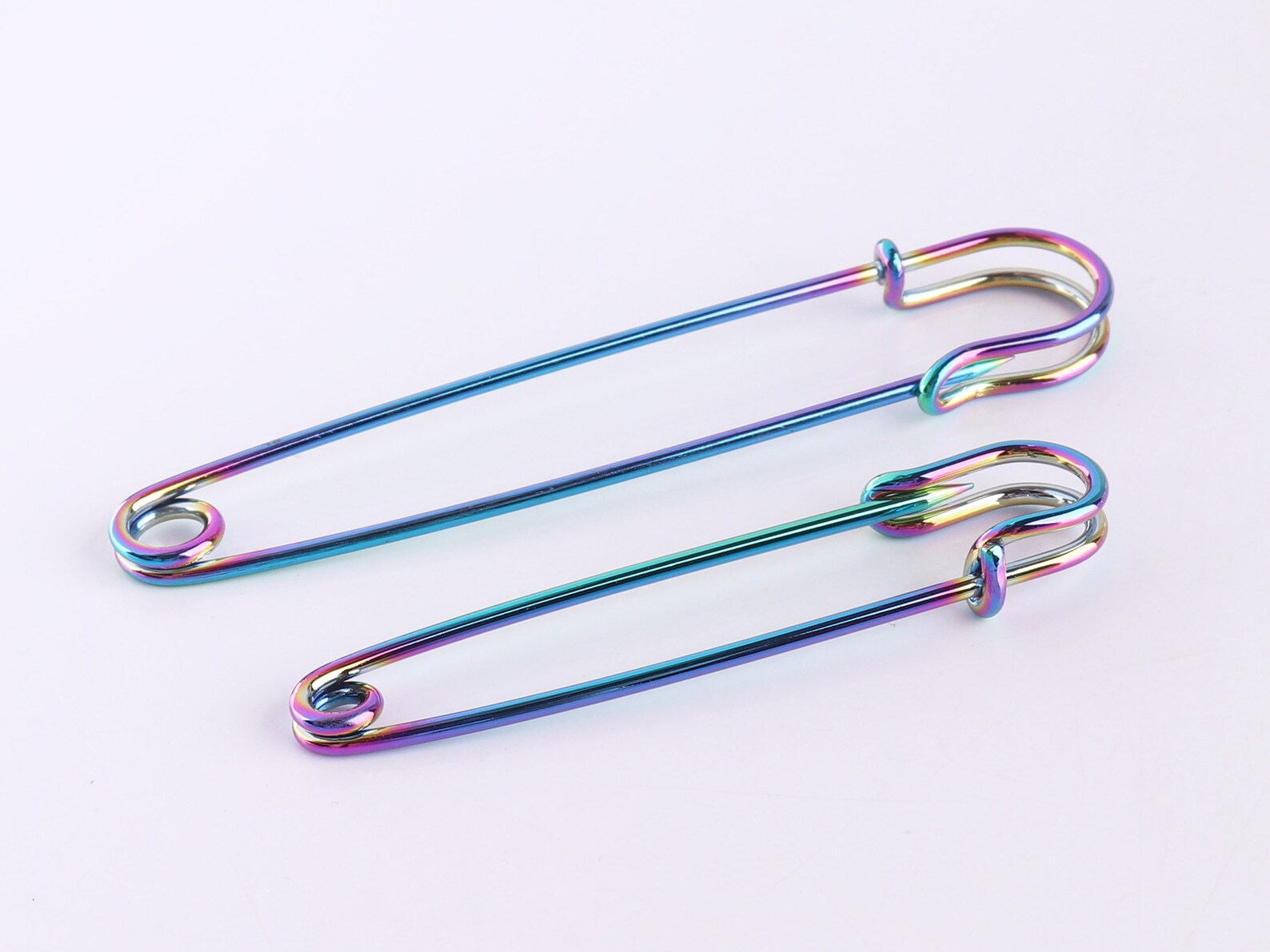 Safety Pins Brooches Big Safety Pins Safety Knitting Stitch Etsy