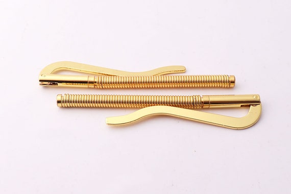 10pcs Spring Clips Metal Spring Clips Gold Clips With Spring Silver Spring  Clips Metal Clips Bulk Clips Badge Clip 