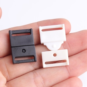 10pcs Breakaway Buckles 1/2&quot;(13mm) Breakaway Safety buckle black slide buckle webbing buckles Lanyard buckle belt strap hardware