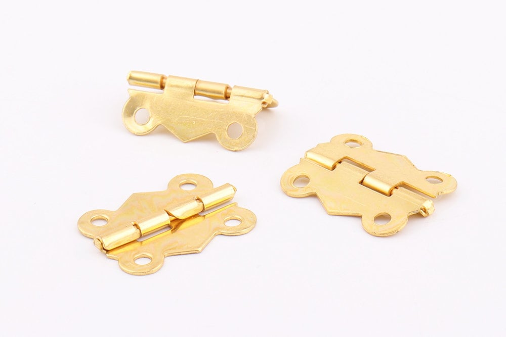 10pcs Hinges 2025mm Gold Box Hinge Metal Box Hinges Jewelry Etsy