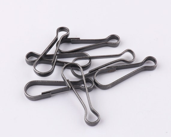 Black Lanyard Hooks Lanyard Snap Clip Hooks Lanyard Clasp Lanyard Spring  Clips Metal Lanyard Clips Hook for Card Key Chain 30pcs -  Canada