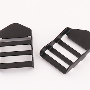 Slide adjuster black Strap sliders Adjuster buckle Slide Adjusters release buckle adjuster sliders strap adjuster 12pcs