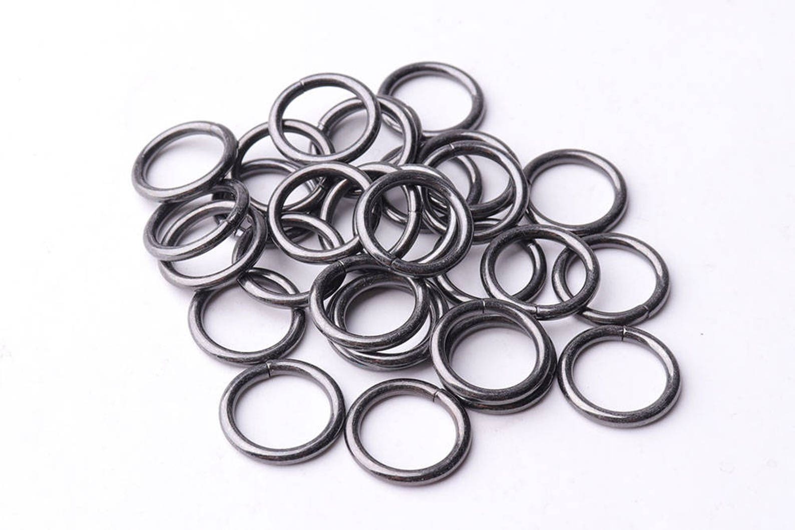 30pcs Black O Rings 3/89mm Oring Round Rings Metal O Etsy