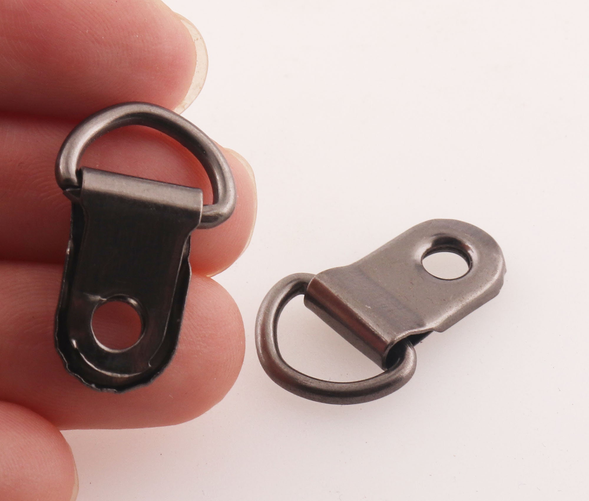 Black D Ring Clip Handbag Connector D Ring Connector Strap Screw