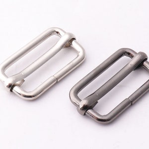 10pcs Slide Buckle 3/4&quot;inch (19mm) Adjuster buckle Belt Buckle Adjustable Slider Buckle Strap buckle Strap slider strap buckles