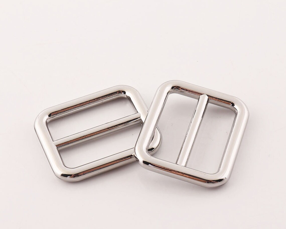 Silver Adjuster Buckle 30mm Metal Slide Buckle Adjuster Slide Etsy