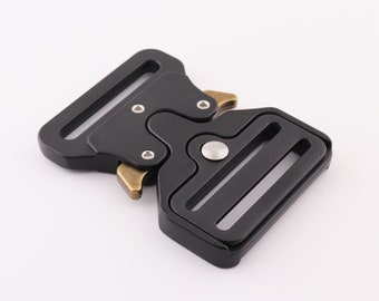 44mm Release Buckles, Metal Side Quick Release Buckle,backpack buckle, Adjuster buckle, bag adjustable Buckles Seat belt buckle