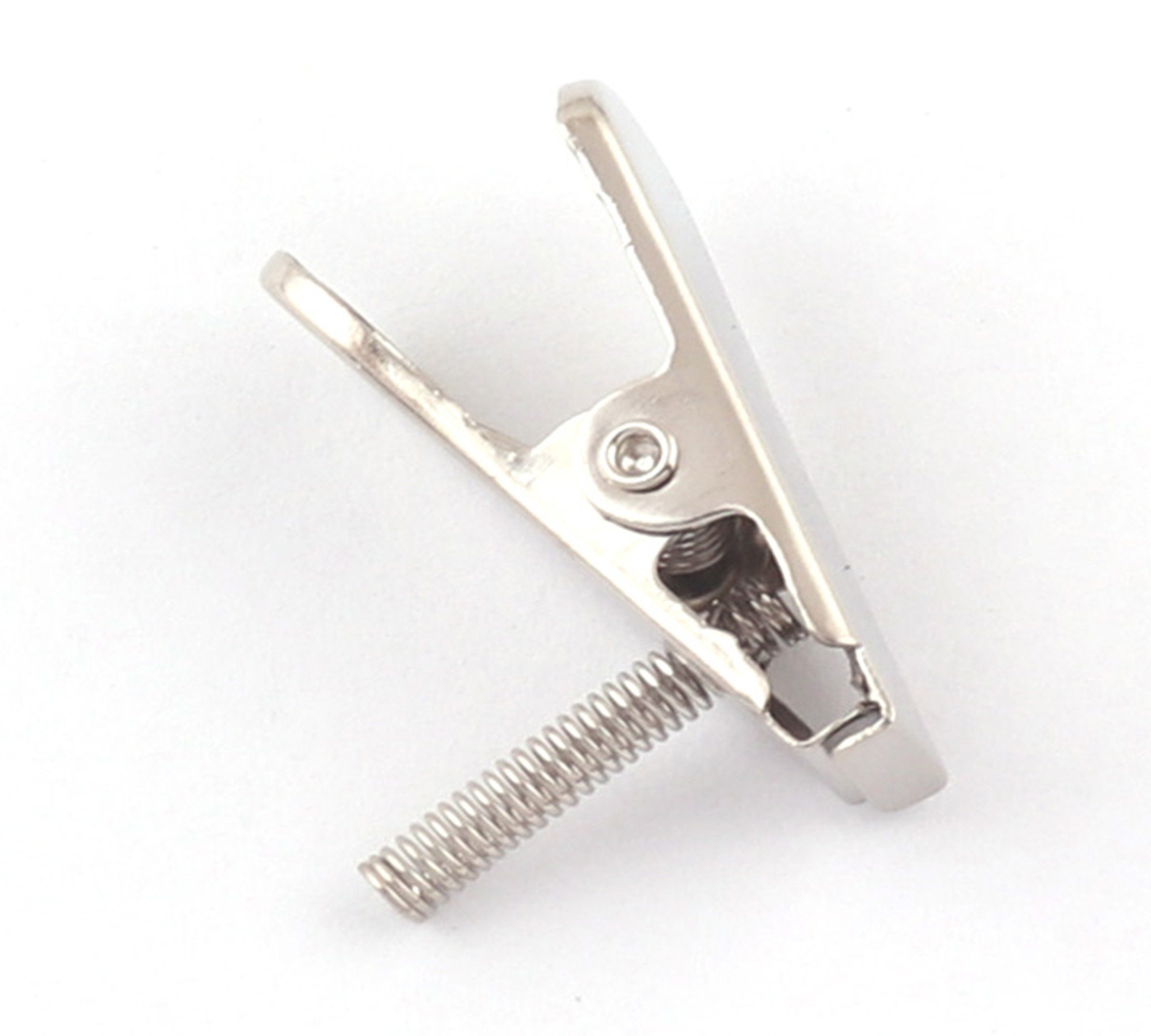 10-50pcs Silver/gold/antique Bronze Spring Clips Metal Spring Clips ...