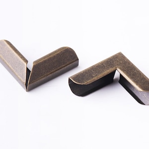 Hoek Beschermer 1&quot;(25mm) hoek brons hoeken beschermers metalen hoeken boek beschermen hoeken vak hoeken foto frame hoek