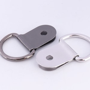D Anello Clip,Connettore borsa D Connettore Anello Connettore Strap Connettore Vite Purse Hardware 30pcs