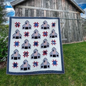 American Heartland Quilt Pattern PDF Instant Download image 1
