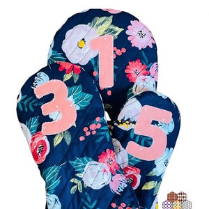 Golf Head Club Cover Digitaler Download PDF Schnittmuster - CUSTOMIZE für Lieblingsteams, Hobbys, Schulen, perfektes GESCHENK, Golf Headcover