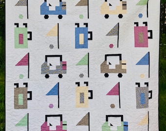 Golf Quilt Pattern (PDF Download)