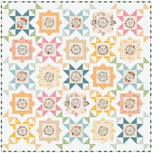 Bible Verse Quilt Pattern: Fussy Frames Design (PDF Version)