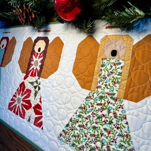 Padrão de Caminho de Mesa Angelic Choir (Download Digital em PDF Instantâneo)