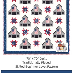 American Heartland Quilt Pattern PDF Instant Download image 7