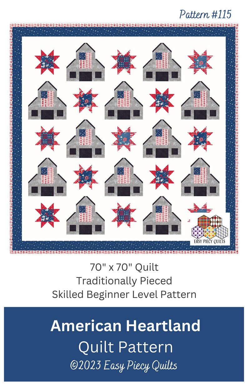 American Heartland Quilt Pattern PDF Instant Download image 7