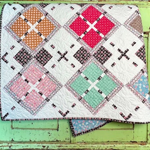 Mönster för Argyle-golfquilt (PDF-nedladdning)