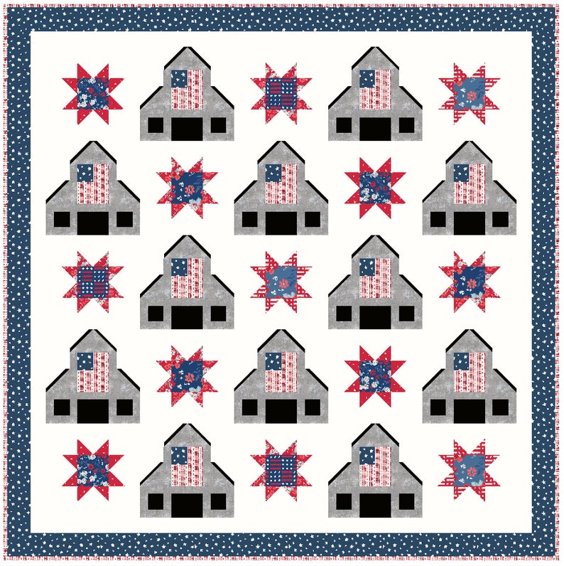 American Heartland Quilt Pattern PDF Instant Download image 3