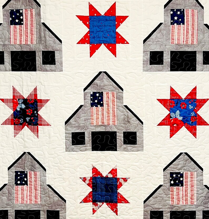 American Heartland Quilt Pattern PDF Instant Download image 4