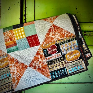 Fairfax Patchwork Quilt Pattern: Large Print Design (PDF Digital Download)