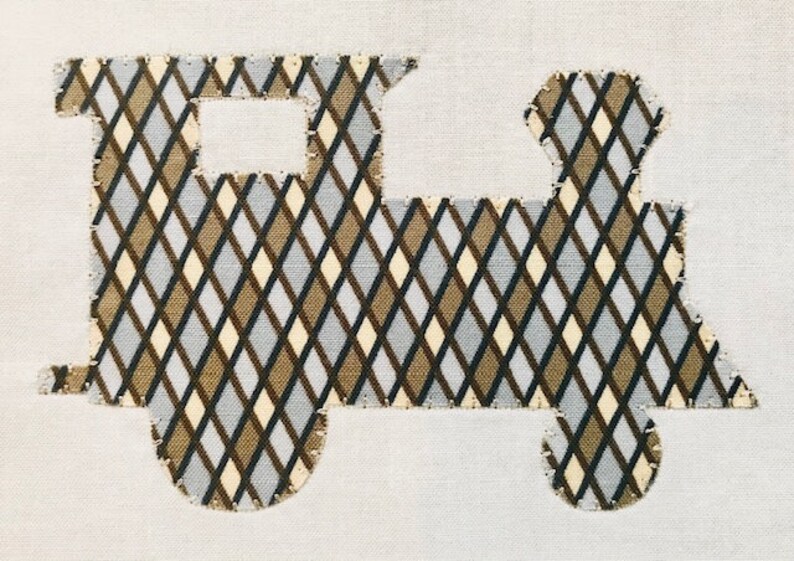 Railroad Crossing Baby Quilt Digital Pattern 48 X Etsy