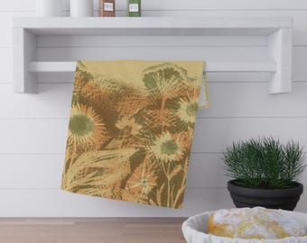 Victoria Australia Scenic Tea Towel - Victorian Vistas Hand-Illustrated Travel Art from Victoria, Australia