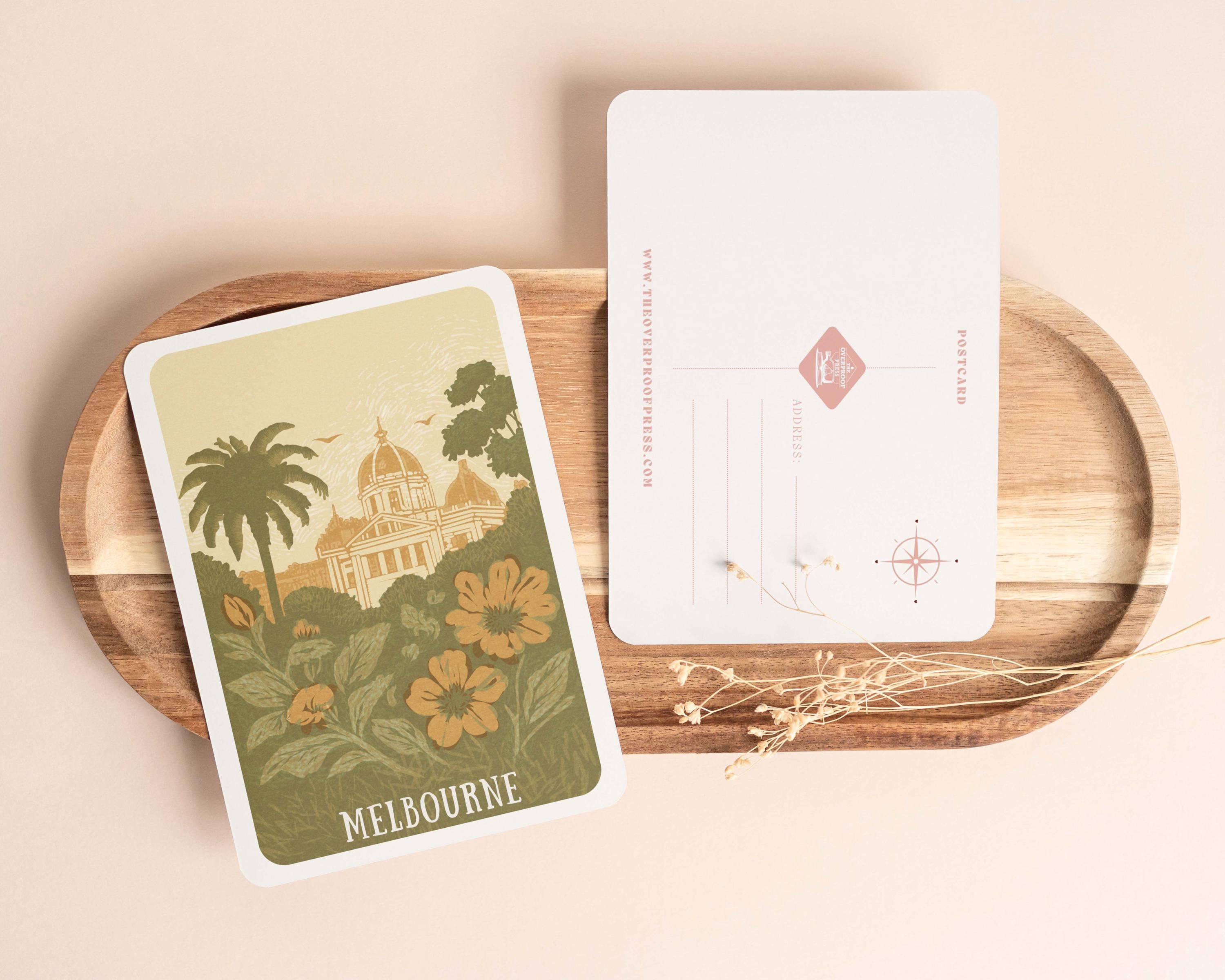 Melbourne postcard - Etsy 日本
