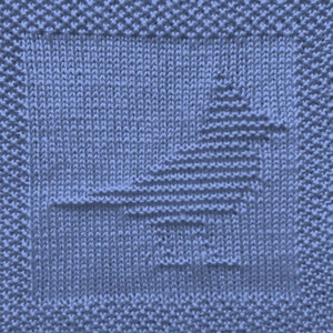 Strickanleitung für Cardinal Bluehäher Waschlappen oder Afghan Square