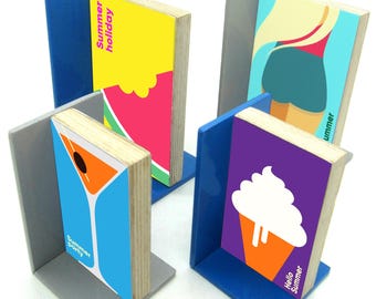 Sommer Kunstwerk Buchstütze