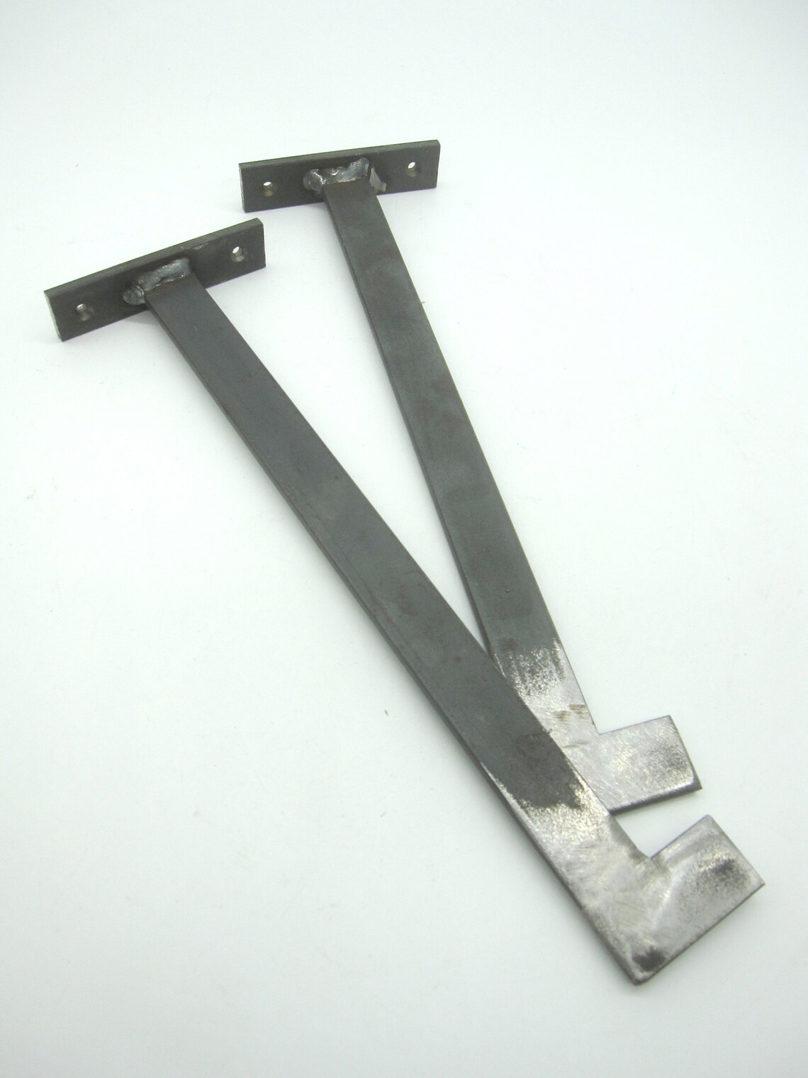 Metal Hook Bracket Pair of Brackets Metal Bracket Bracket Etsy