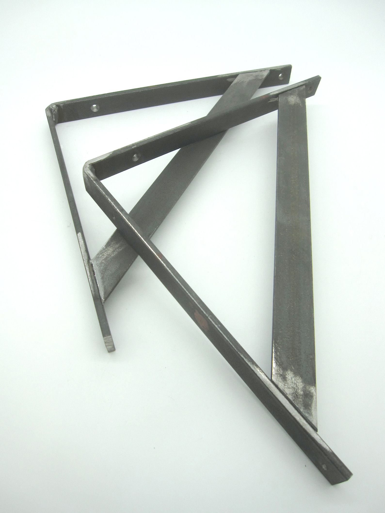 Equal Triangle Bracket Metal Bracket Pair of Brackets Etsy