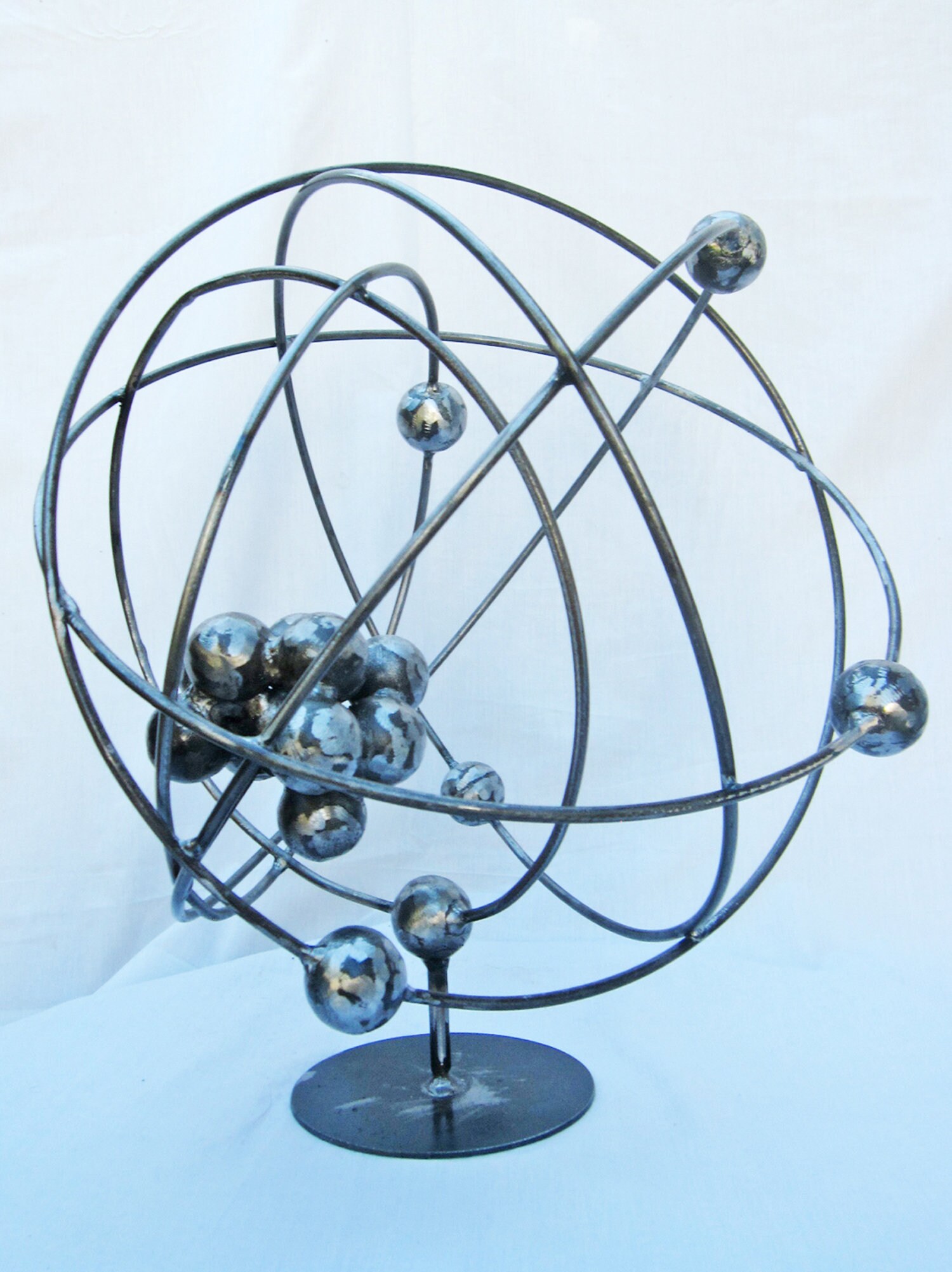 Carbon Atom Sculpture Atom Sculpture Science Sculpture Etsy