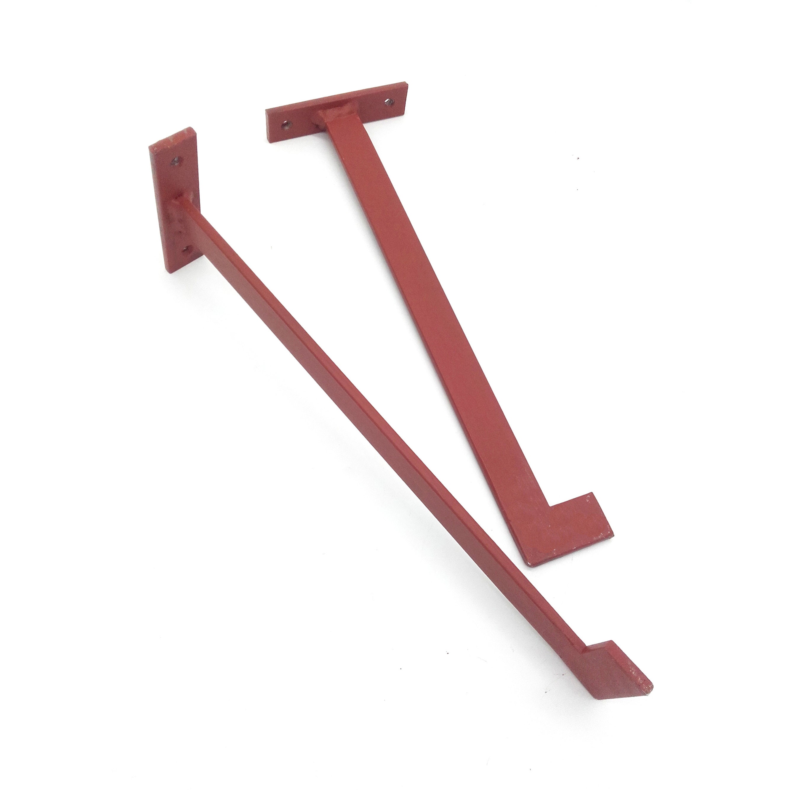 Metal Hook Bracket Pair of Brackets Metal Bracket Bracket Etsy