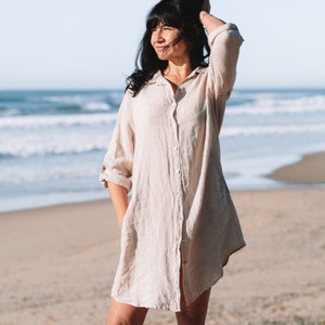 Linen Dresses With Pockets for Women -  Australia