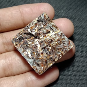 Fantatic Top Grade Quality 100% Natural Astrophylite Druzy Cabochone Loose Gemstone For Making Jewelry (28X27X8) 69.50 Ct