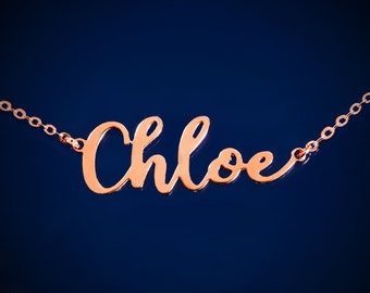 Personalized Name Necklace Custom Name Necklace Personalized Name Necklace Rose Gold Name Necklace Personalized Name Necklace For Her