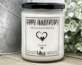 wax anniversary gifts for him