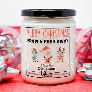 Christmas Candle Etsy