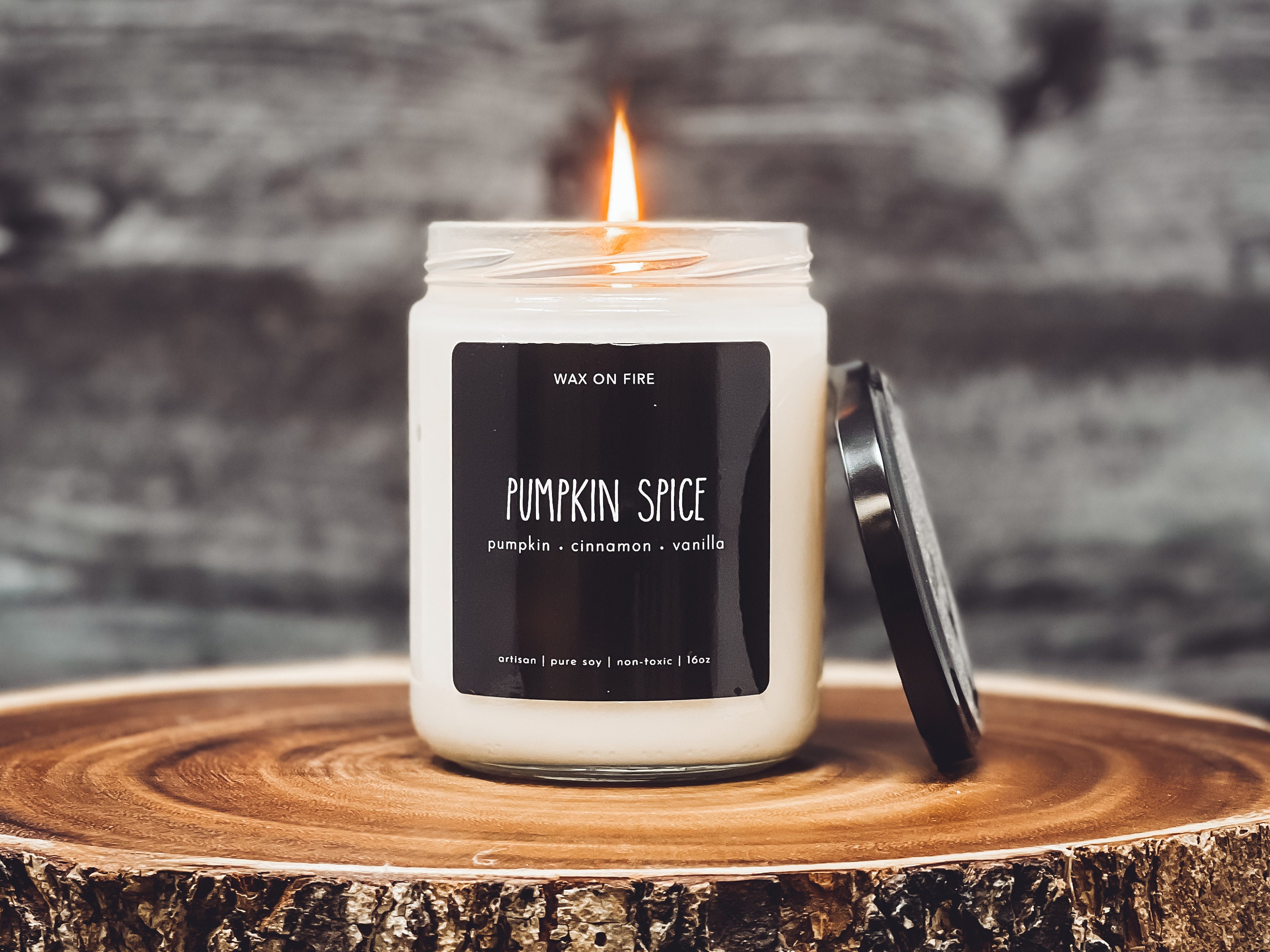 Pumpkin Spice Candle Etsy New Zealand