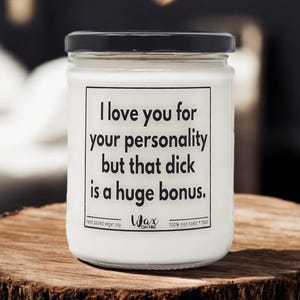 I Love You For Your Personality, Gift For Him, Boyfriend Gifts, Gifts For Men, Gift For Husband, Funny Gifts For Him, Valentines Day Gifts