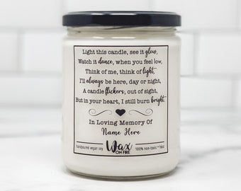 Condolences Gift Memorial Gift Sympathy Gift Bereavement Gift Condolence Gift Thinking of You Gift Sympathy Gifts Personalized Candles